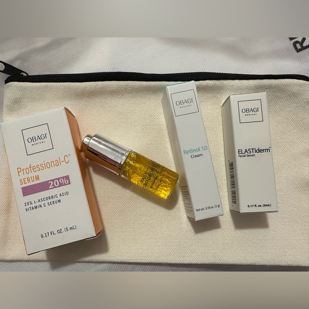New Obagi Facial Serum starter travel size mini kit.Price is Firm